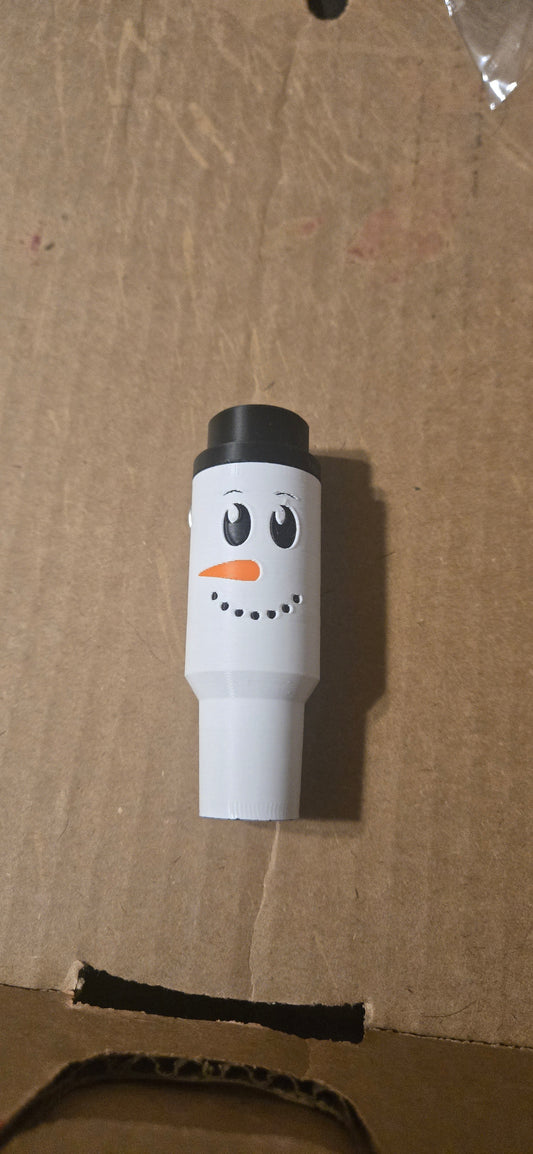 Snowman Chapsick holder